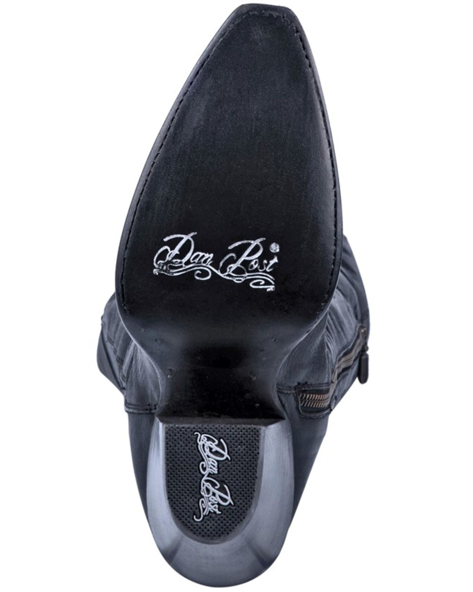Image #8 - Dan Post Women's Jilted Fashion Western Boots - Snip Toe, Black, hi-res