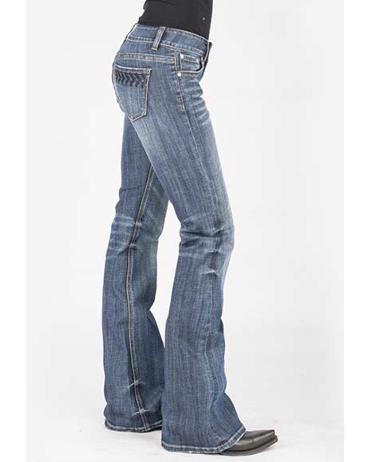 Image #3 - Stetson Women's 816 Classic Arrow Bootcut Jeans, , hi-res