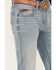 Image #2 - RANK 45® Men's Scoreline 4-Way Performance Stretch Slim Fit Bootcut Jeans , Blue, hi-res