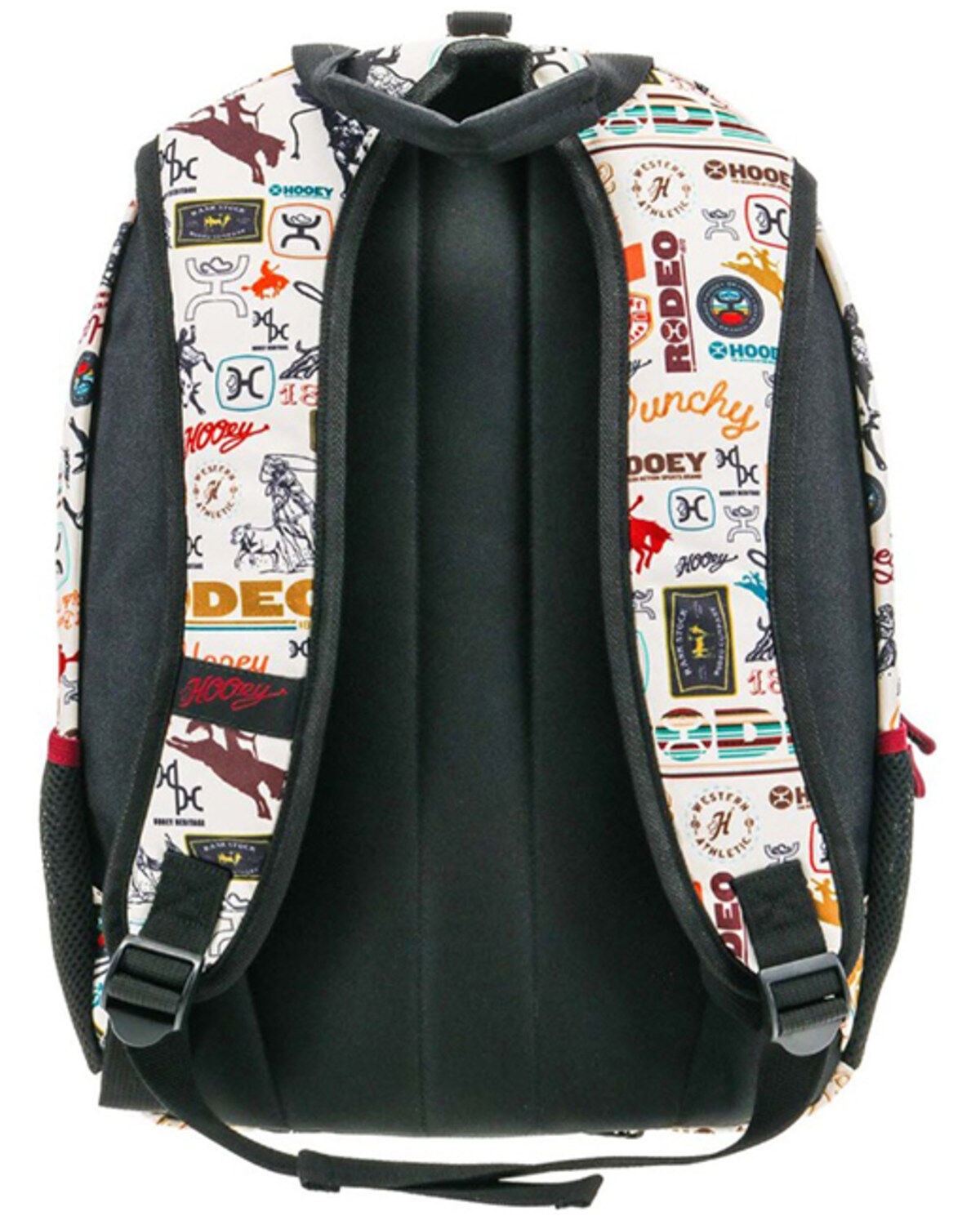 Image #2 - Hooey Men's Rockstar Rodeo Backpack, Cream, hi-res