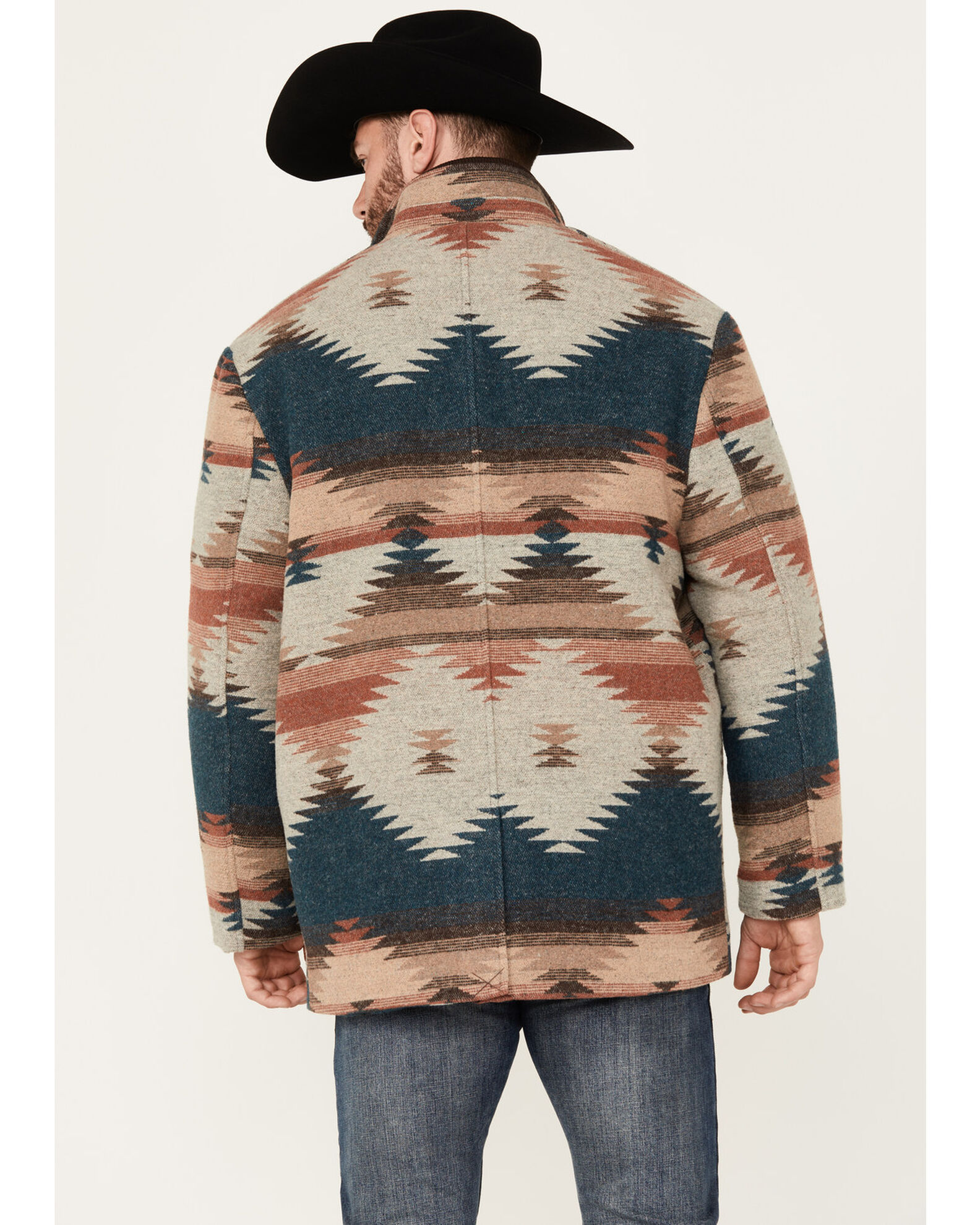 Cripple Creek Men s Southwestern Print Wool Jacket Boot Barn