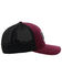 HOOey Men's Purple & Black Doc Logo Patch Mesh-Back Flex-Fit Ball Cap , Purple, hi-res