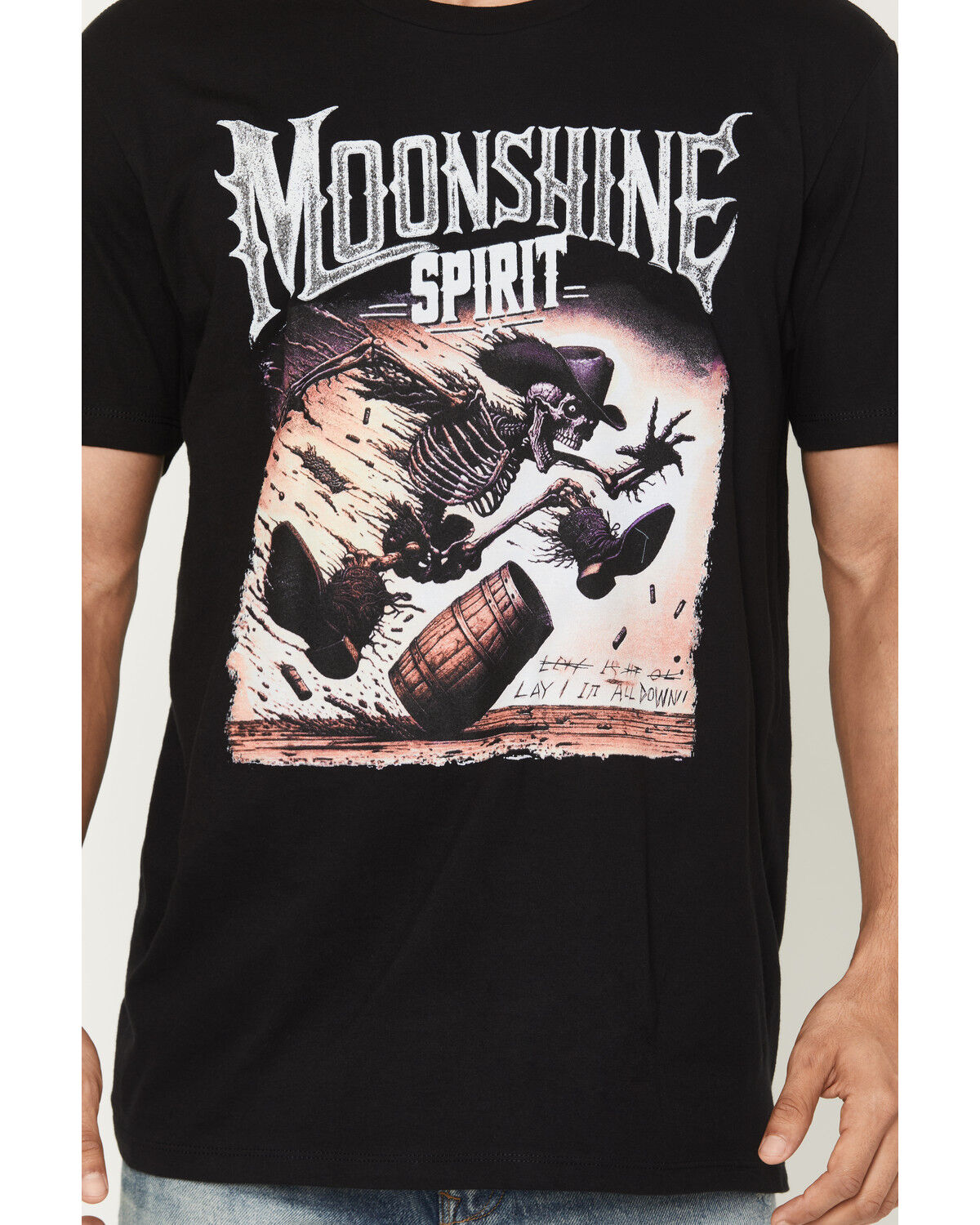 Image #3 - Moonshine Spirit Men's Concert Tee Short Sleeve Graphic T-Shirt, Black, hi-res