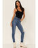 Levi's Women's 721 Medium Wash Chelsea Bend High Rise Skinny Jeans, Blue, hi-res