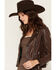 Image #2 - Mauritius Leather Women's Stella Star Leather Jacket, Brown, hi-res