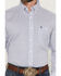 Image #3 - Wrangler Men's Classics Paisley Print Long Sleeve Button-Down Western Shirt, Blue, hi-res