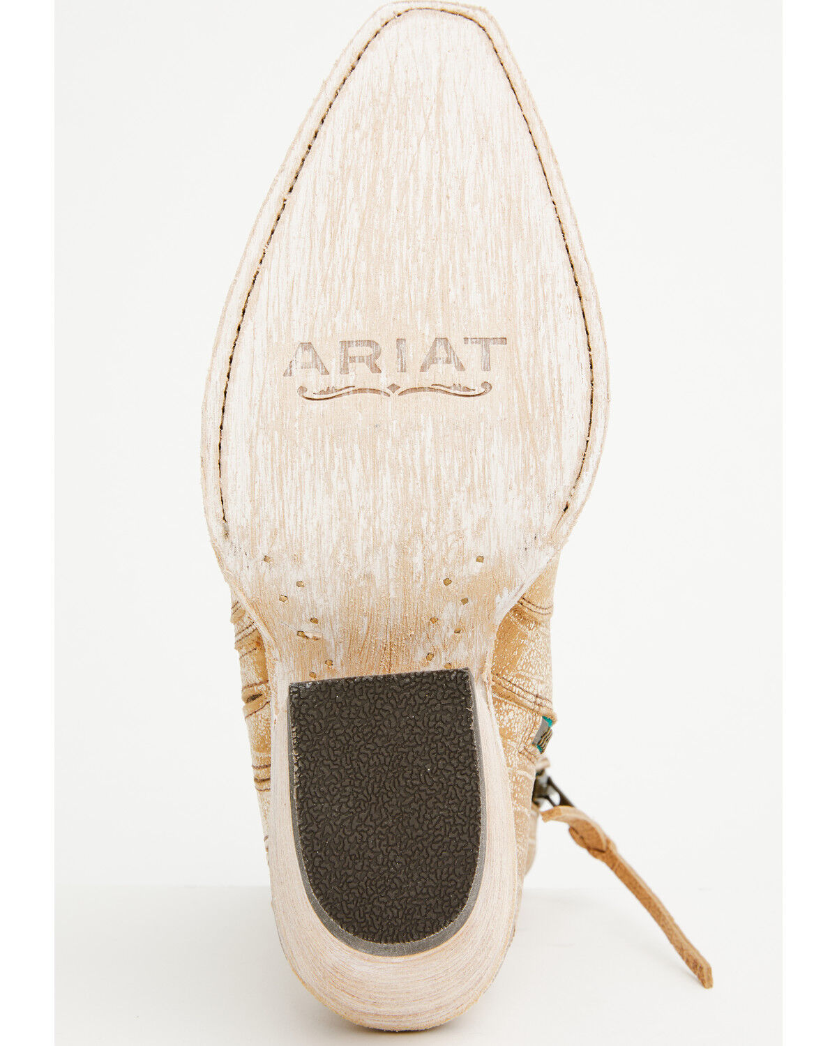 Image #7 - Ariat Women's Jade Crocodile Print Western Booties - Snip Toe, Tan, hi-res