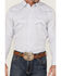 Cody James Men's Sand Creek Tonal Solid Long Sleeve Snap Western Shirt - Big & Tall , White, hi-res
