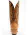 Image #5 - Corral Women's Exotic Ostrich Western Boots - Square Toe, Honey, hi-res