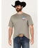 Image #1 - Cowboy Hardware Men's 8 Second Warrior Bull Rider Short Sleeve Graphic T-Shirt, , hi-res