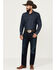Image #1 - DEVIL-DOG Dungarees Men's Durham Dark Wash Athletic Fit Performance Stretch Denim Jeans, Dark Wash, hi-res