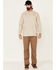 Image #2 - Ariat Men's FR Air Long Sleeve Work Long Sleeve Henley Shirt , Sand, hi-res