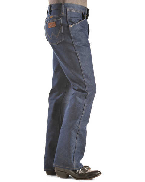 Image #2 - Wrangler Men's Slim Fit Traditional Boot Cut Jeans, Indigo, hi-res