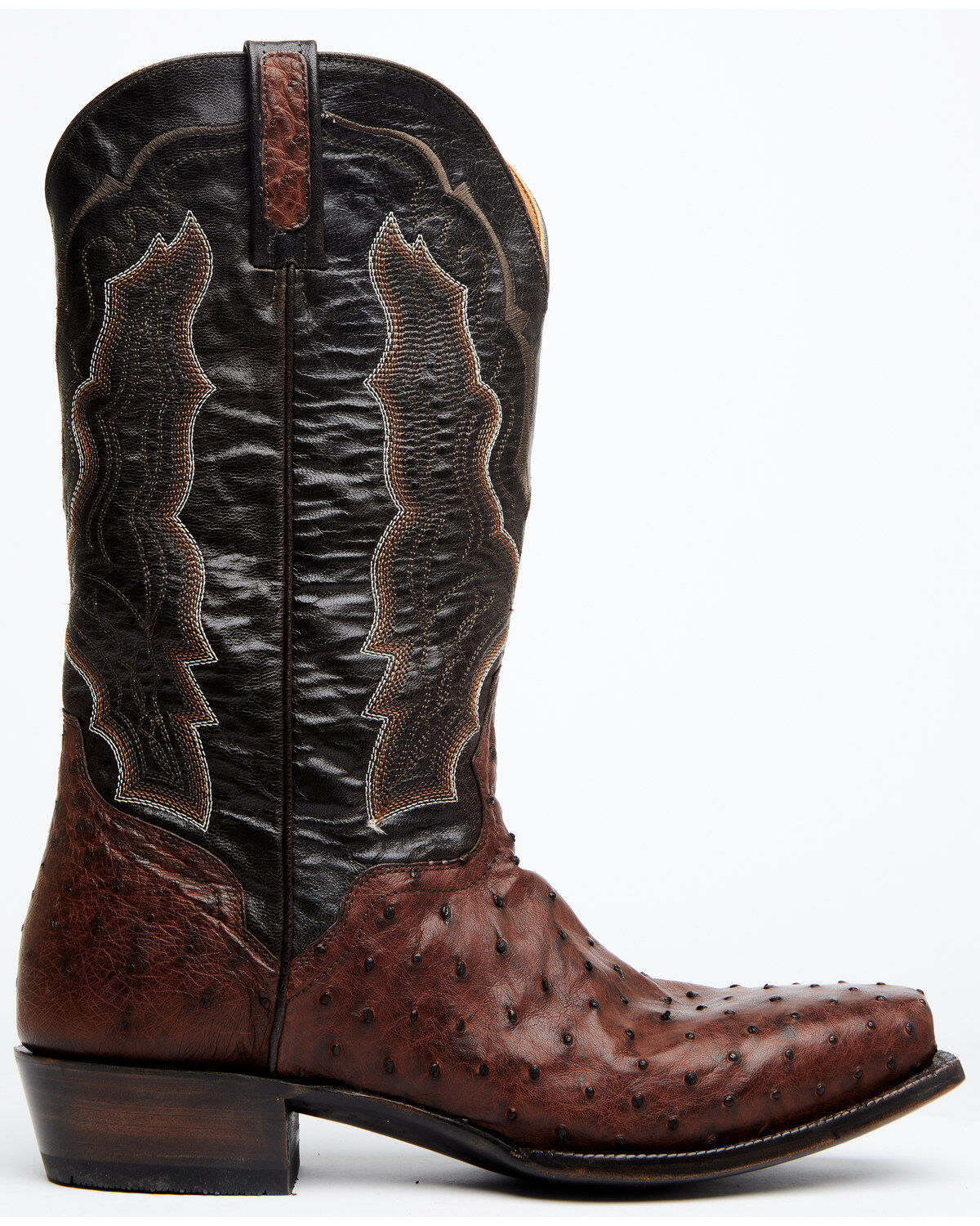 El Dorado Men's Exotic Full-Quill Ostrich Skin Western Boots El Dorado Men's Exotic Full-Quill Ostrich Skin Western Boots
