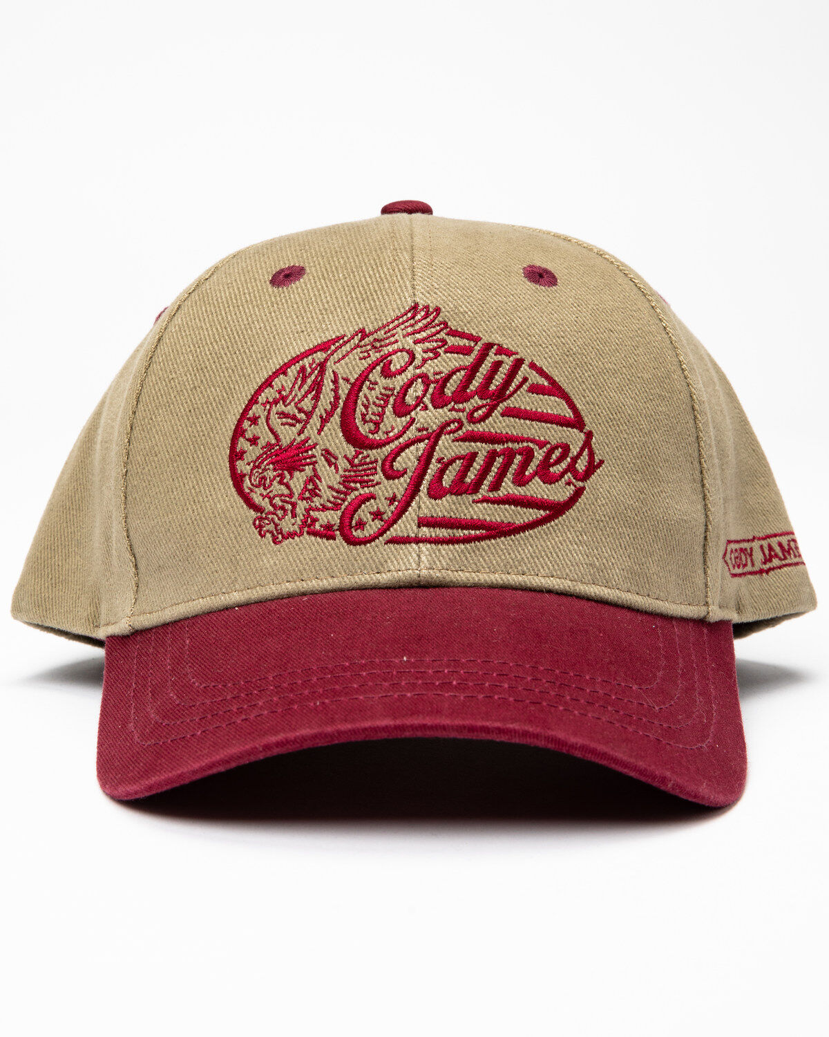 Image #4 - Cody James Men's Retro Eagle Circle Fleg Graphic Ball Cap, , hi-res