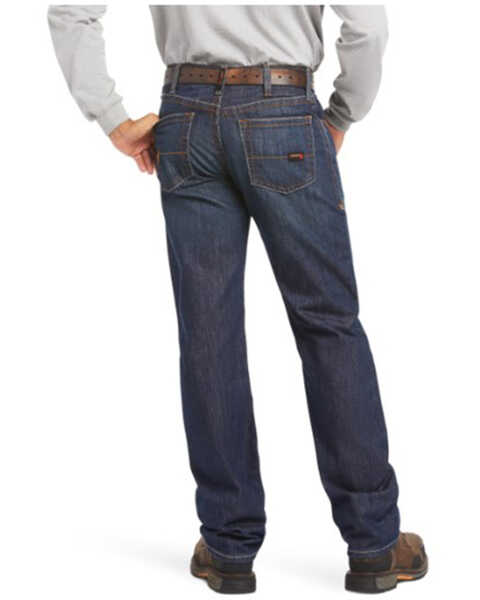Image #4 - Ariat Men's Shale Fire Resistant Work Jeans, Denim, hi-res