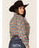 Panhandle Women's Striped Shirt, Rust Copper, hi-res