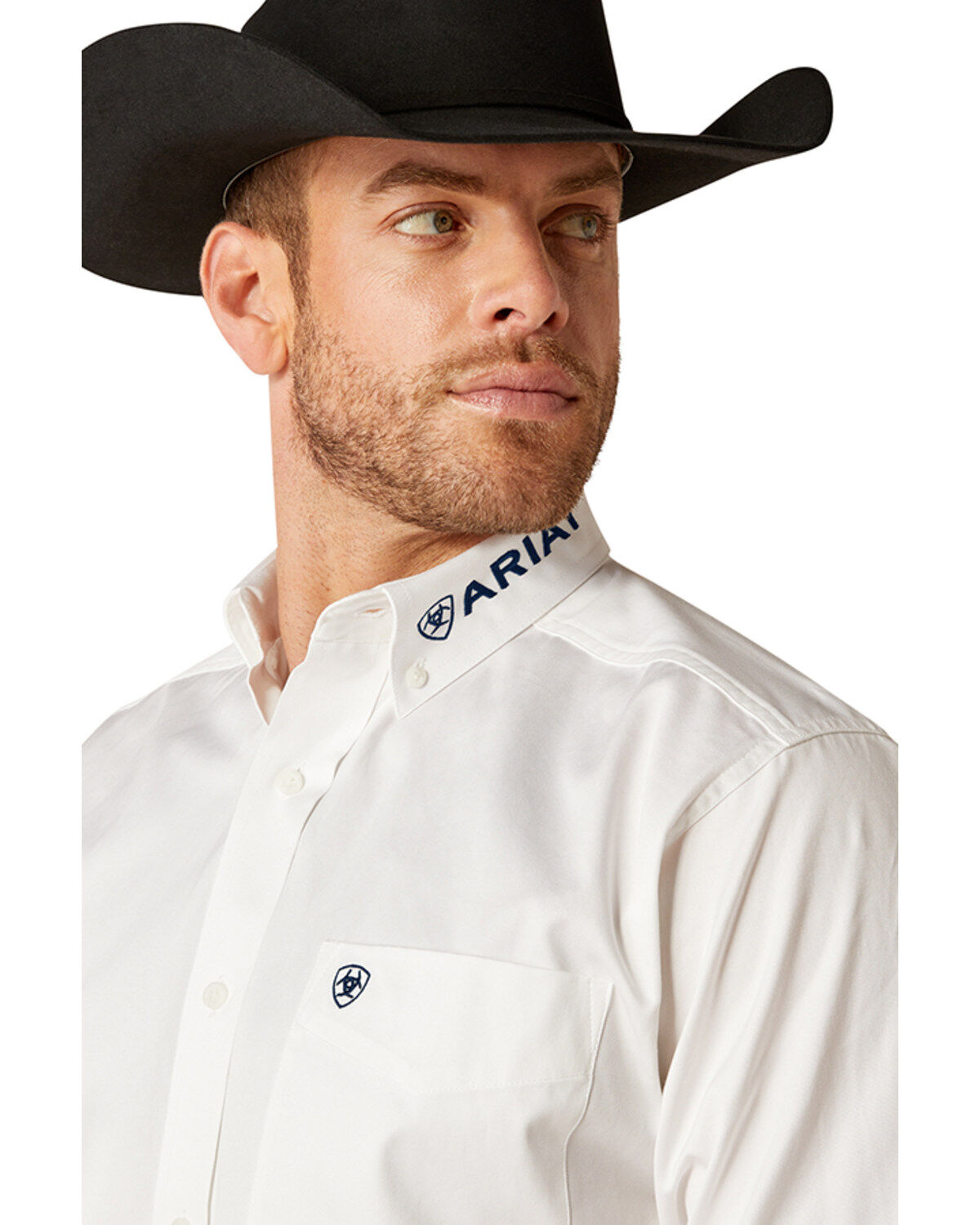 Product Name:  Ariat Men's Team Logo Twill Long Sleeve Button-Down Western Shirt