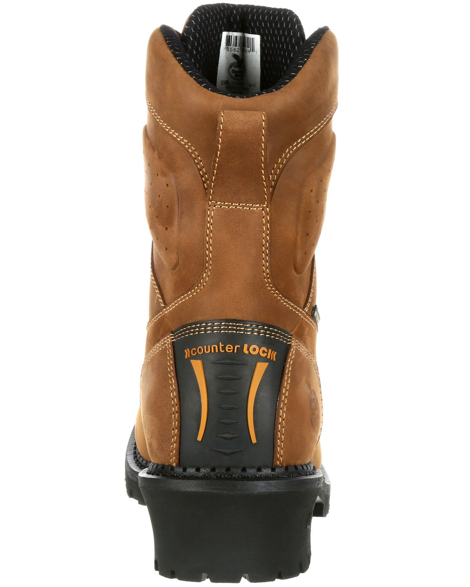 Image #4 - Georgia Boot Men's Comfort Core Waterproof Logger Boots - Composite Toe, Brown, hi-res