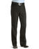 Image #2 - Circle S Men's Tuxedo Slacks - Big, Black, hi-res