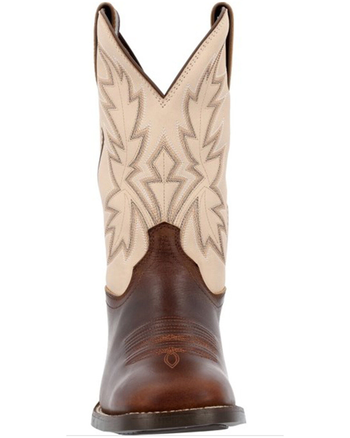 Image #4 - Durango Men's Westward Performance Western Boots - Square Toe, Chocolate, hi-res