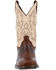 Image #4 - Durango Men's Westward Performance Western Boots - Square Toe, Chocolate, hi-res