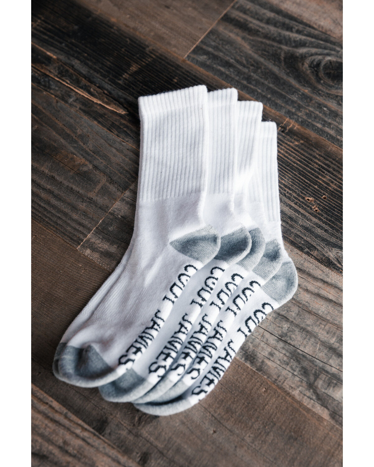 Cody James Men's Crew Socks - 3 Pack, White, hi-res