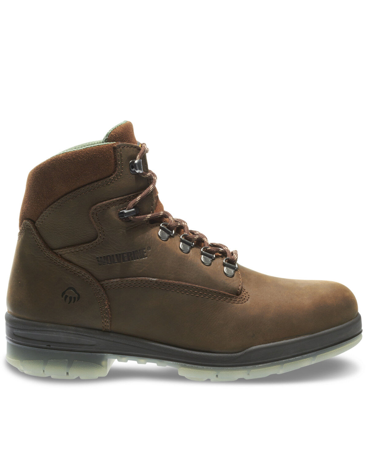 Image #2 - Wolverine Men's DuraShocks® Steel Toe Waterproof Insulated EH Work Boots, Ceramic, hi-res