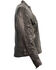 Image #2 - Milwaukee Leather Women's Crinkle Arm Lightweight Racer Leather Jacket, Black, hi-res