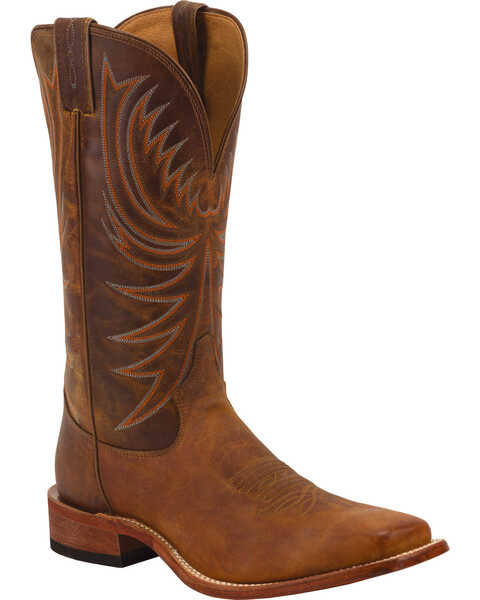 Image #1 - Tony Lama Soft Honey Americana Cowboy Boots - Square Toe , , hi-res