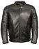 Image #1 - Milwaukee Leather Men's Lace Side Vented Scooter Jacket - 4X, Black, hi-res