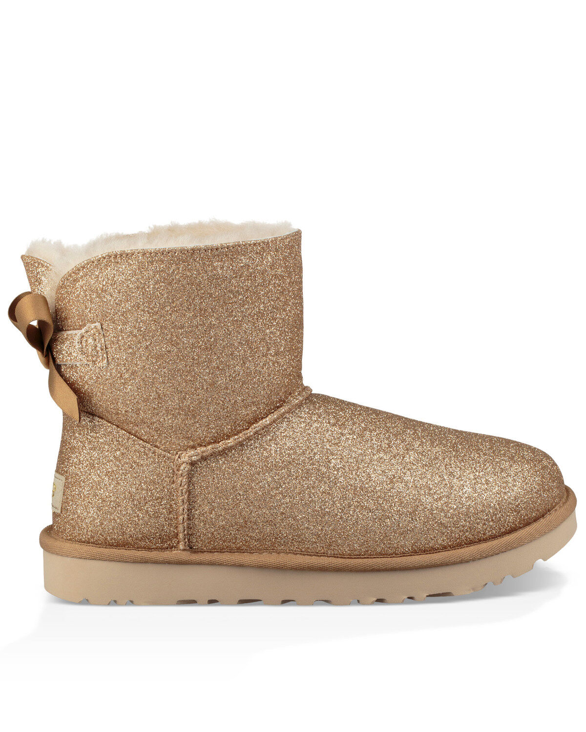 ugg women's w mini bailey bow sparkle fashion boot