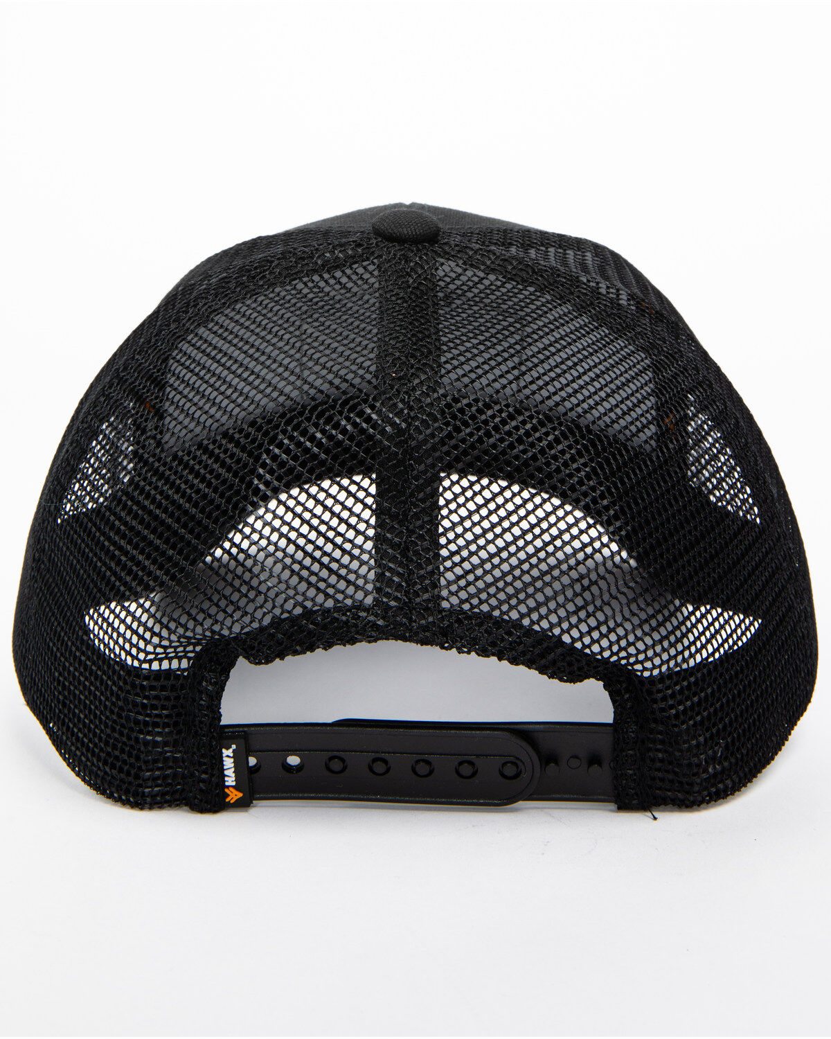 Image #3 - Hawx® Men's Patch Logo Trucker Cap, Black, hi-res