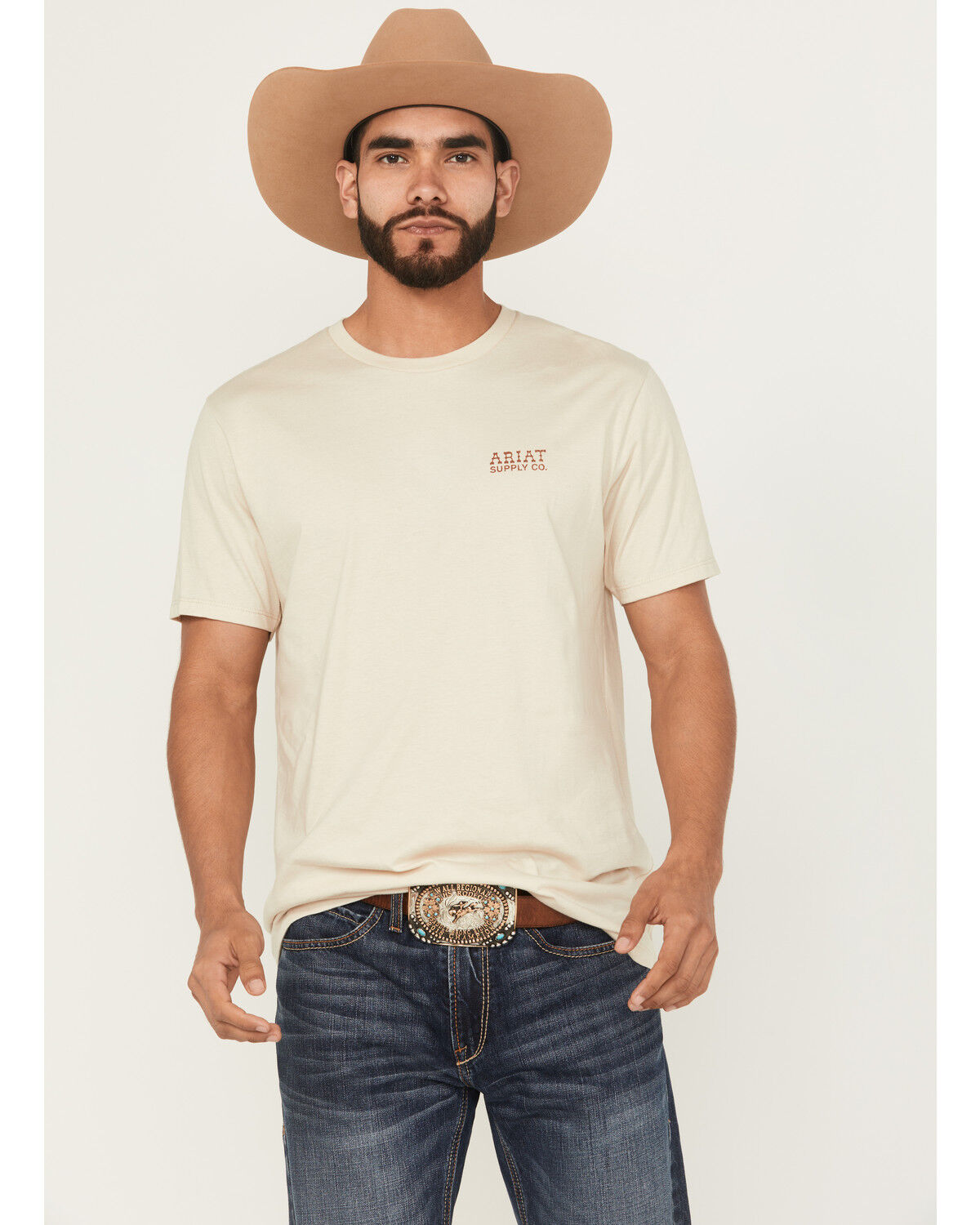 Product Name:  Ariat Men's Team Logo Twill Fitted Long Sleeve Button-Down Western Shirt