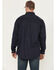 Image #4 - Ariat Men's FR Lever Printed Long Sleeve Button-Down Work Shirt, Navy, hi-res
