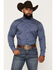 Image #1 - Cody James Men's Solid Long Sleeve Button-Down Stretch Western Shirt - Big, Slate, hi-res
