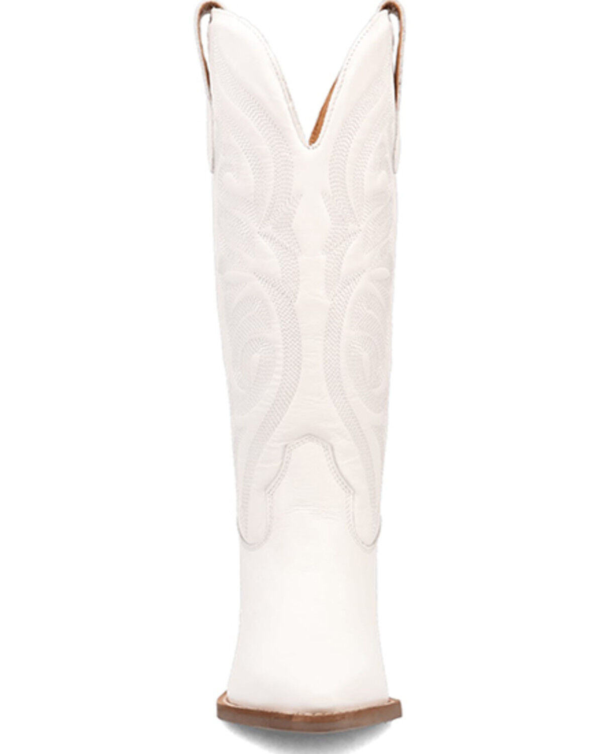 Image #4 - Dingo Women's Hensley Tall Western Boots - Round Toe, White, hi-res