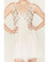 Image #3 - Angie Women's Sequins Sleeveless Slip Mini Dress, Ivory, hi-res