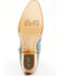Image #7 - Dan Post Women's Mesa Tall Western Boots - Snip Toe, Blue, hi-res