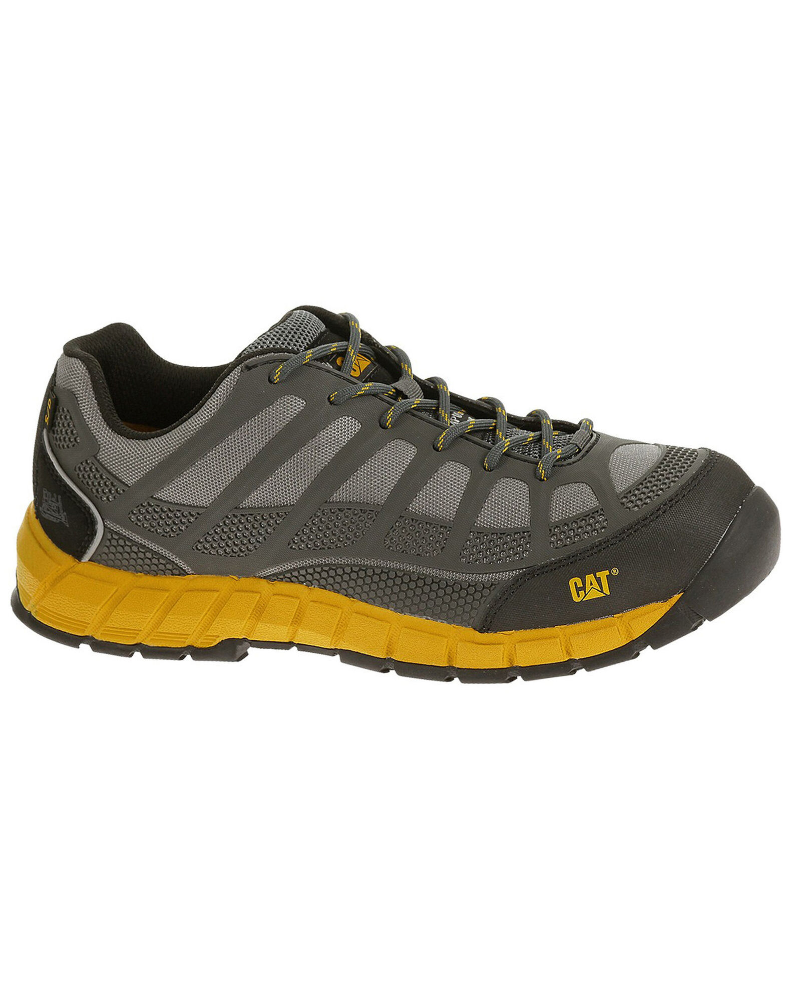 Caterpillar Men s Grey Streamline ESD Work Shoes Composite Toe
