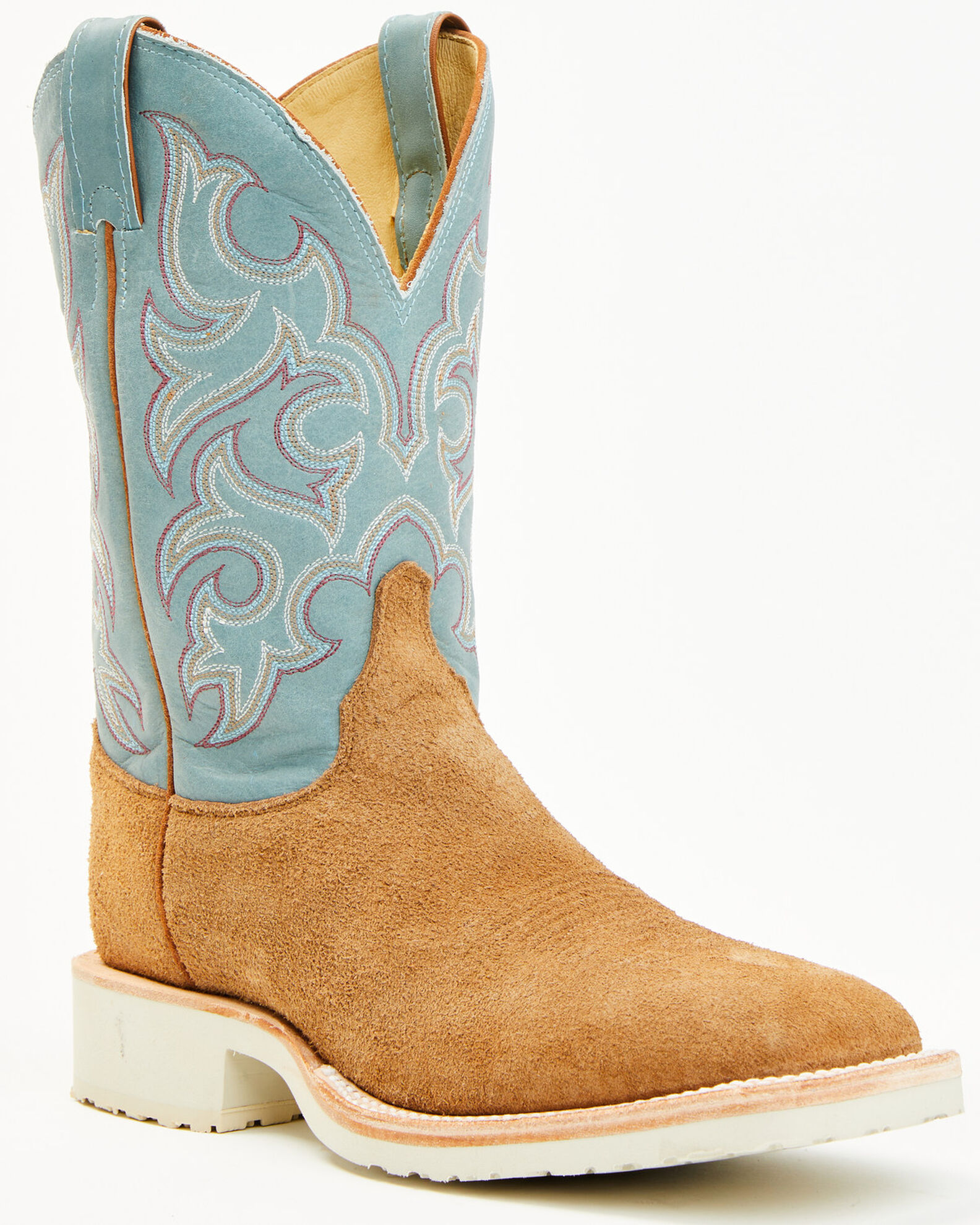 Justin crepe sole square toe shop