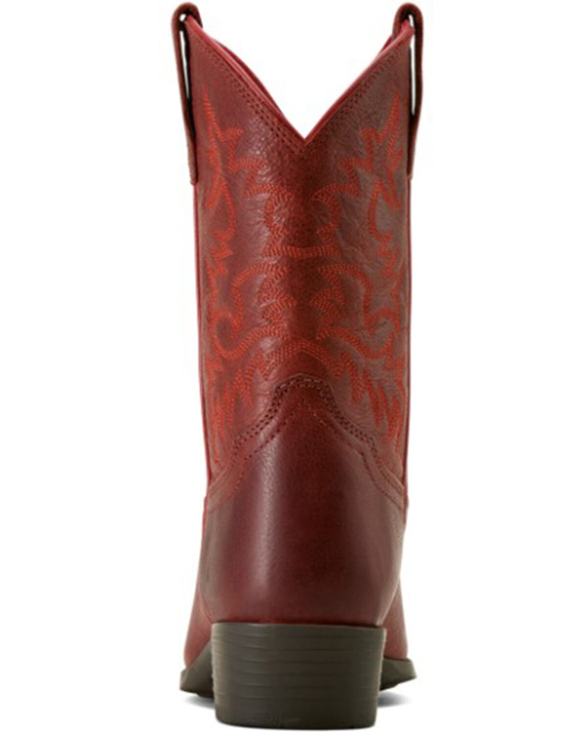 Image #5 - Ariat Girls' Heritage Rosy Western Boots - Round Toe, Red, hi-res