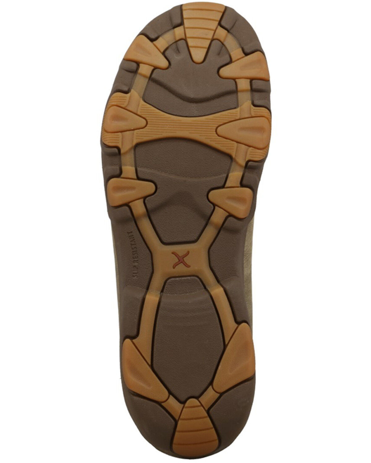 Image #7 - Twisted X Men's Exotic Seabass Chukka UltraLite X™ Driving Shoes - Moc Toe, Tan, hi-res