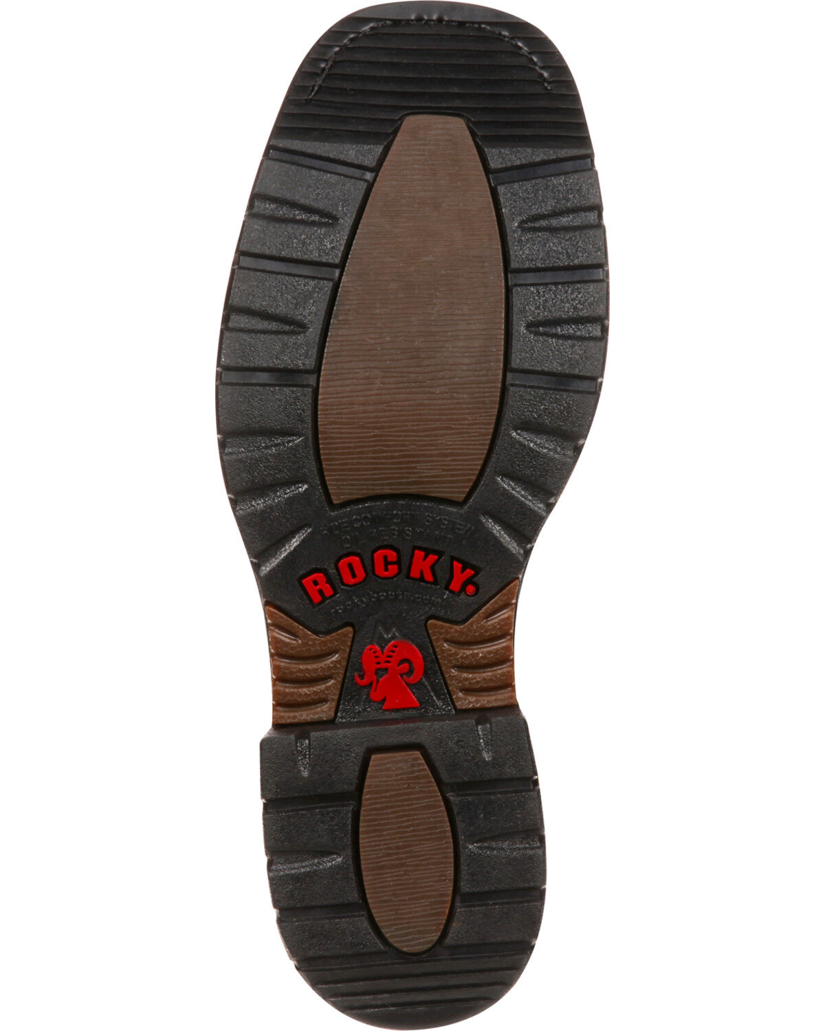 Image #5 - Rocky Men's Original Ride Western Boots, Tan, hi-res
