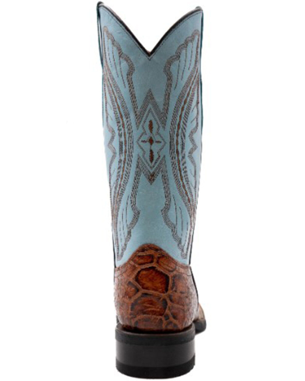 Image #5 - Ferrini Women's Kai Western Boots - Broad Square Toe, Brown, hi-res