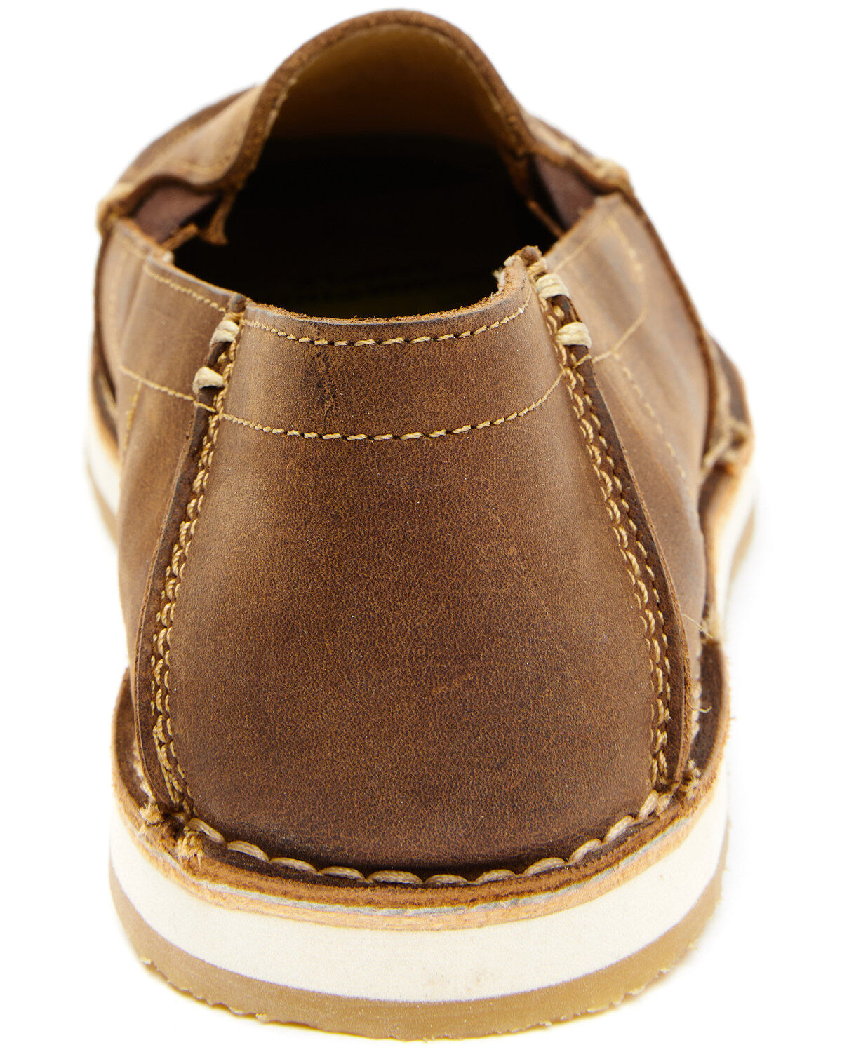 Image #5 - RANK 45® Women's Sunflower Slip-On Shoes - Moc Toe, Tan, hi-res