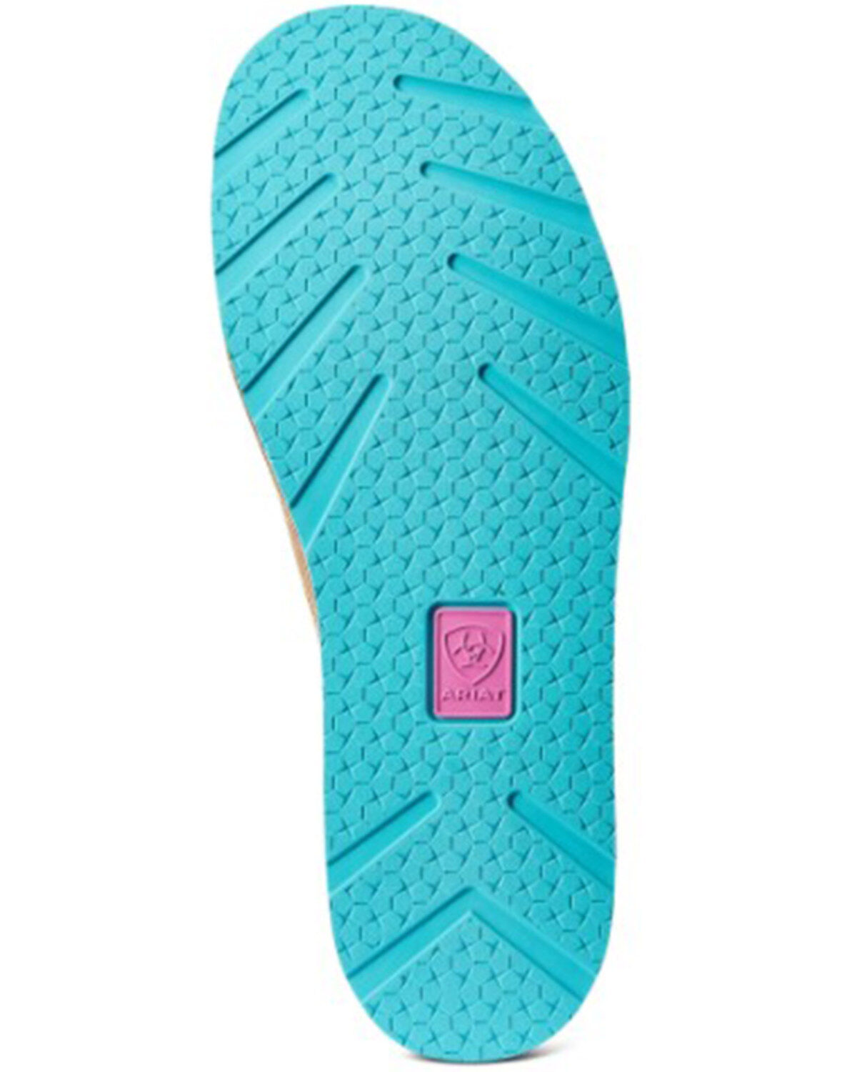 Image #5 - Ariat Women's Neon Lights Southwestern Print Casual Slip-On Cruiser - Moc Toe, Brown, hi-res