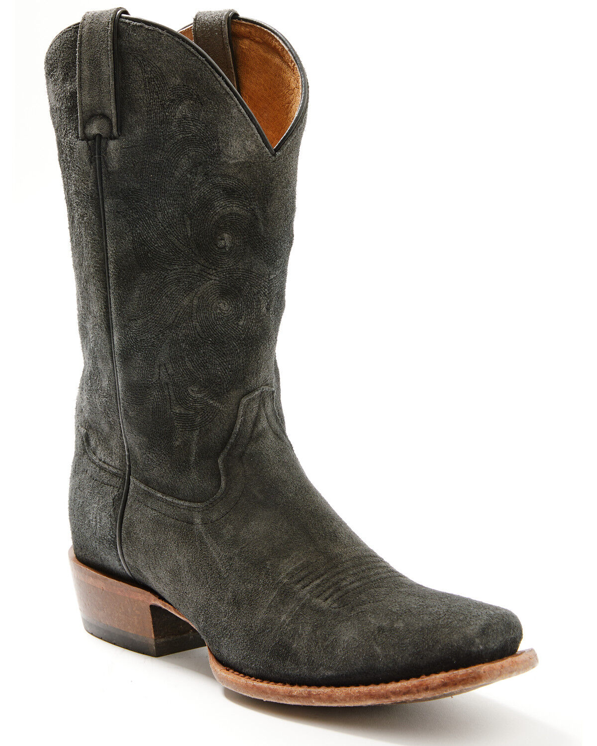Image #1 - Moonshine Spirit Men's Gunsmoke Western Boots - Square Toe, Black, hi-res