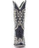 Image #5 - Corral Women's Black & White Inlay Western Boots - Snip Toe, , hi-res