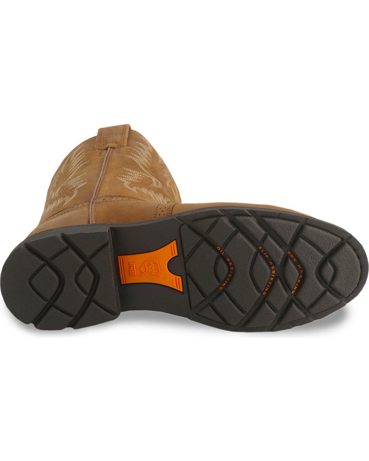 Image #5 - Ariat Sierra Cowboy Work Boots - Steel Toe, , hi-res